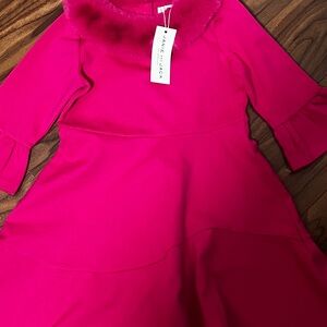 Janie and Jack Pink Fit and Flare Cocktail Dress